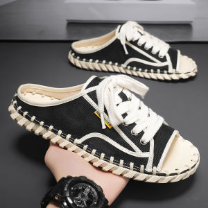 Stylish Comfortable Canvas Slides Sandals