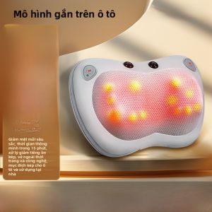 AUX | Gối mát xa cổ đa năng AUX AJA-12D-628 Gối lưng Gối đầu Thiết bị mát xa cơ thể toàn thân bằng điện áp dưới 36V