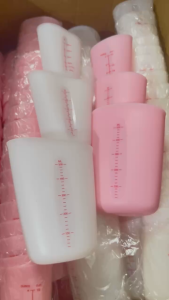 Ca đo lường silicon dẻo định lượng ml chống bể 125ml 250ml 500ml