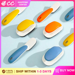 Multifunction Long Handle Shoe Brush Soft Fur Cleaning Brush Cleaning Clothes&Shoes Household Soft Fur Brush
