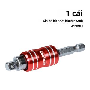 Bộ Giá Đỡ Đầu Vặn Vít Và Đầu Nối Từ Tính 2 Trong 1 Geinxurn Bộ Đầu Vặn Vít S2 Tháo Lắp Nhanh Bằng Thép Chrome-Vanadium PH1/PH2/PH3/T15/T20/T25/SQ2/SL # 8