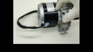 24V 250W Electric Wheelchair Brushed Gear Motor 120RPM High Torque DC Motor with Low Noise Ideal for Joystick-Controlled Mobility Devices Efficient Durable Easy to Install and Perfect for Electric Wheelchair Scooter and Other Mobility Applications