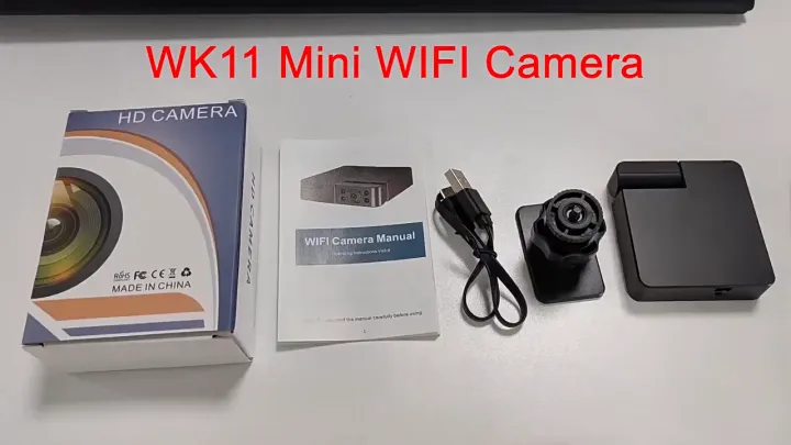 Mini Hidden Camera Wireless HD 1080P Night Vision Rechargeable WiFi ...