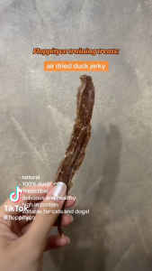 Floppityco Dog and Cat Treats - Dog Treat Natural Duck Jerky (50g)