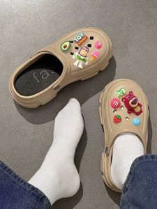 รองเท้าแตะ EVA ส้นแบนสำหรับผู้หญิง ทรงพื้นนุ่ม รองเท้าแตะชายหาดกันลื่น กันกลิ่น ทรงหัวแหลม สวมใส่สบาย รองเท้าแฟชั่น