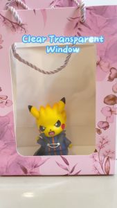 🤩Nice & Simple Paper Gift Bag🤩 Birthday Wedding Doorgift Kahwin Kenduri Thick Bag Bouquet Flower Transparent  LED