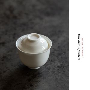 MIBAIYANWU | Gaiwan Nhỏ Bàn Tay Mini Mỏng