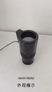 Cốc Giữ Nhiệt Ô Tô 2 Trong 1 Đa Năng Làm Nóng/làm Lạnh 12V Tích Hợp Màn Hình Cảm Ứng LCD Dùng Được Cho Nhà Và Du Lịch Đựng Cà Phê Và Đồ Uống