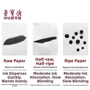 RONGBAOZHAI | Calligraphy & Painting Practice Paper Semi-Sized