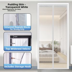 ZTION | Air Conditioning Windproof Anti-Grease Partition Curtain No Drilling