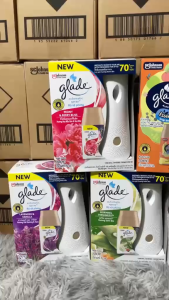 3in1 Glade Automatic Spray Air Freshner 269ml - เครื่องดื่ม-ถ่าน-รีฟิล เกลดออโตเมติกสเปรปรับอากาศอัตโนมัติ