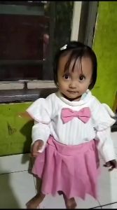 Gaun Baju Pakaian Atasan ROK Anak Perempuan Usia 1-5 tahun DRESS ALLINA BAHAN Knits
