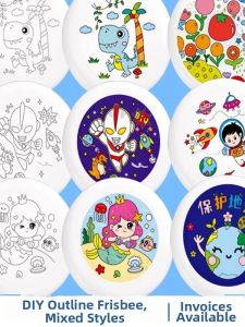 DIY Coloring Flying Disc