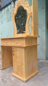 BỘ BÀN TRANG ĐIỂM GỔ THÔNG CAO CẤP.