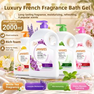 JANWES | Lavender Moisturizing and Deep Cleaning Shower Gel