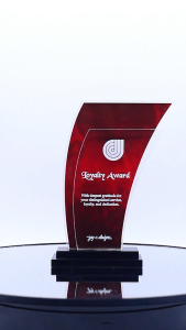 ACRYLIC PLAQUE - ACRYLIC TROPHY - AWARD - CUSTOMIZED PERSONALIZED JAY C. DESIGNS - 8027