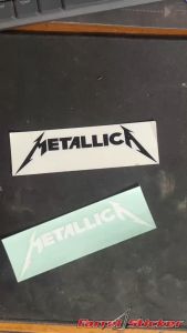 Stiker Cutting METALLICA: Aksesoris dan Desain Rock Band