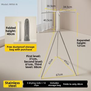 BIREN | Space-saving Portable Mini Extendable Drying Rack