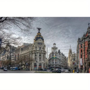 Jigsaw Puzzle for Adults 500/1000/1200/2000PCS European Cityscape Artwork Mindful Game Stress Relief Decor Gift