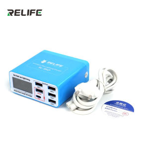 Bộ Sạc Lightning Kỹ Thuật Số 6 Cổng RELIFE RL-304P Bộ Dụng Cụ Cầm Tay Đa Năng Thông Minh Tương Thích Với Nhiều Thiết Bị Chất Liệu Nhựa