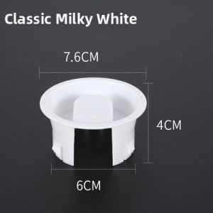TEKANAI | White Plastic Eight-sided Stripe Pitcher Lid