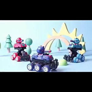 🚀 YUNLEO Monster Zap – Tank Mainan Militer 6 Roda & 2 Peluru | Kuat & Seru!