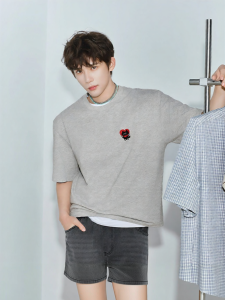 Semir | Trendy Heart Embroidery Quick-dry T-Shirt