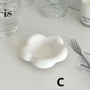 Ketchup Ceramic Sauce Bowl White Seasoning Dish Mini Honey Vinegar Dish Gravy Dipping Bowl Jewelry Display