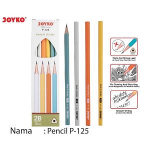Pensil Joyko P-121 / P-125 2B (12pcs)