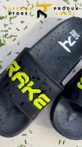 Rakestin - Sandal Slop Slide Pria Wanita Casual Kekinian Sandal Slip On Selop Original