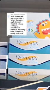 DERMATIX Ultra Kids 9g gel (for advanced scar for kids) Gentle on sensitive and delicate skin