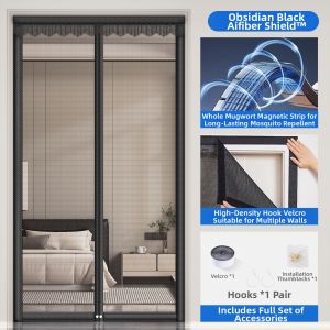 Watthour | Anti-mosquito Magnetic Curtain Net Adhesive
