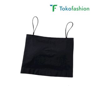 TOKOFASHION Tanktop Bra With Cup Basic Square Polos Atasan wanita BR513