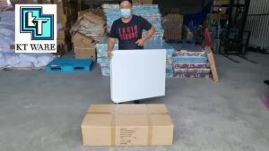 KT WARE  6ft Multipurpose Folding Table Heavy Duty Exhibition Dining Outdoor Folding Table/ Meja Lipat Pelbagai Kegunaan