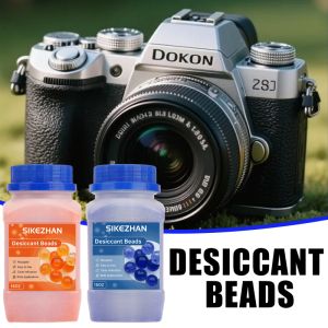 18oz Blue/orange Waterproof Reusable Silica Gel Beads Bottles Moisture Absorber Electronic Product Desiccant Dehumidifie
