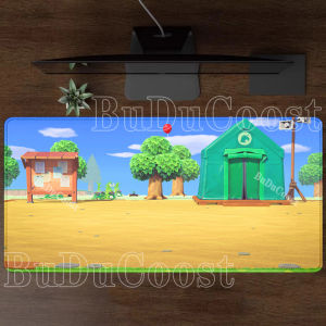 Bandai | Mouse Pad Animal Crossing Kawaii Large Non-Slip base Gaming Cute Cartoon Office e-sports Mousepad overlock HD Printing Desk Mat