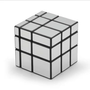 MoYu 3x3 Mirror Magic Cube Puzzle Speed Cube Golden/Silver Sticker Cube Professional Fidget Toys Cubo Magico Puzzle Toys