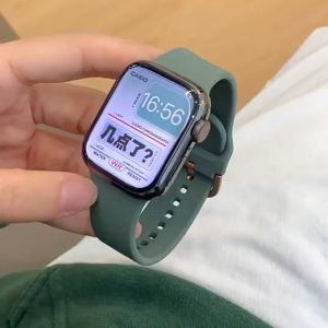 Sport Band for smartwatch Strap 40mm 44mm 45mm 41mm 46mm 42mm 49mm Silicone Bracelet iWatch serie 10 9 8 Ultra 6 SE 5 7 4 3 2 1 SE band SE 3/ultra 3