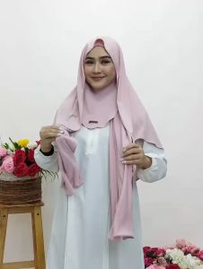 NEW !!! Pashmina Instan Oval Inner Ninja Pastan Inner Tutup Leher Jersey