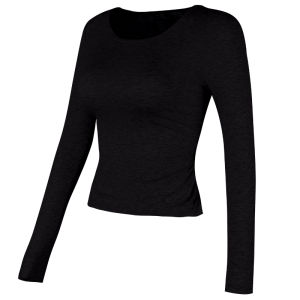 FITNESSGIRL | Fitness Semi-Zip Yoga Shirt Long Sleeve Autumn Winter Slim Waist