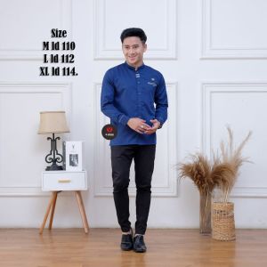 BAJU KOKO PRIA DEWASA LENGAN PANJANG