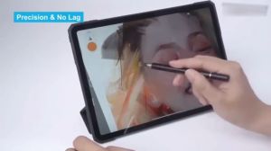 LAZM Universal 2 in 1 Draw Handwriting Double Head Capacitive Stylus Pen Tablet Touch Screen Pencil for iPad Galaxy Tab PC Xiaomi mi pad