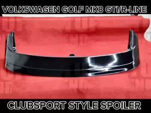 VOLKSWAGEN GOLF MK8 GTI SPOILER CLUBSPORT OETTINGER OSIR SPOILER FOR VW GTI CARBON PIANO BLACK MK8 GTI BODYKIT CS