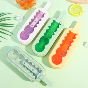 แม่พิมพ์ทำไอศกรีมรูปมะเขือเทศบนแท่งซิลิโคนเกรดอาหารแม่พิมพ์ทำแท่งชีสทำไอศครีมแบบทำเครื่องมือทำครัวสำหรับใช้ในครัวเรือน