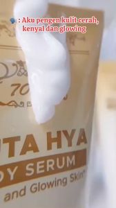 701 Body Serum Gluta Hya For Brightening and Glowing Skin 150ml