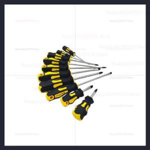 OLOEY | Bộ Tuốc Nơ Vít Từ Tính 11 Món Chuyên Nghiệp Bằng Thép Chrome-Vanadium Tay Cầm Có Đệm Chống Từ Hóa Dụng Cụ Tái Từ Hóa Cho Ốc Vít Đầu Dẹt & Đầu Chữ Thập