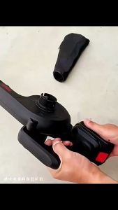 【Malaysia Spot Sale】Germany high-power rechargeable hair dryer industrial lithium electric blower strong car blowing aircraft home dust collector