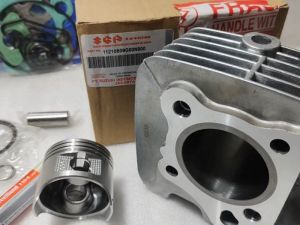 Blok Seher Cylinder Piston Plus Top Set Lem Suzuki SMASH Blok Seher Set B09G SMASH 110 Komplit