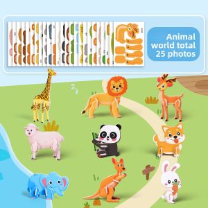 STARRY ARK | 3D Puzzle Toy for Children 3-6 Years Old Dinosaur Animal Educational Toy