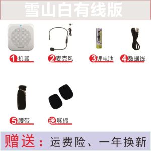 Rolton Roton K400 Mini Loudspeaker Little Bee Gadget for Giving Classes Headset Teacher Promotion Guide Waist Hanging Portable